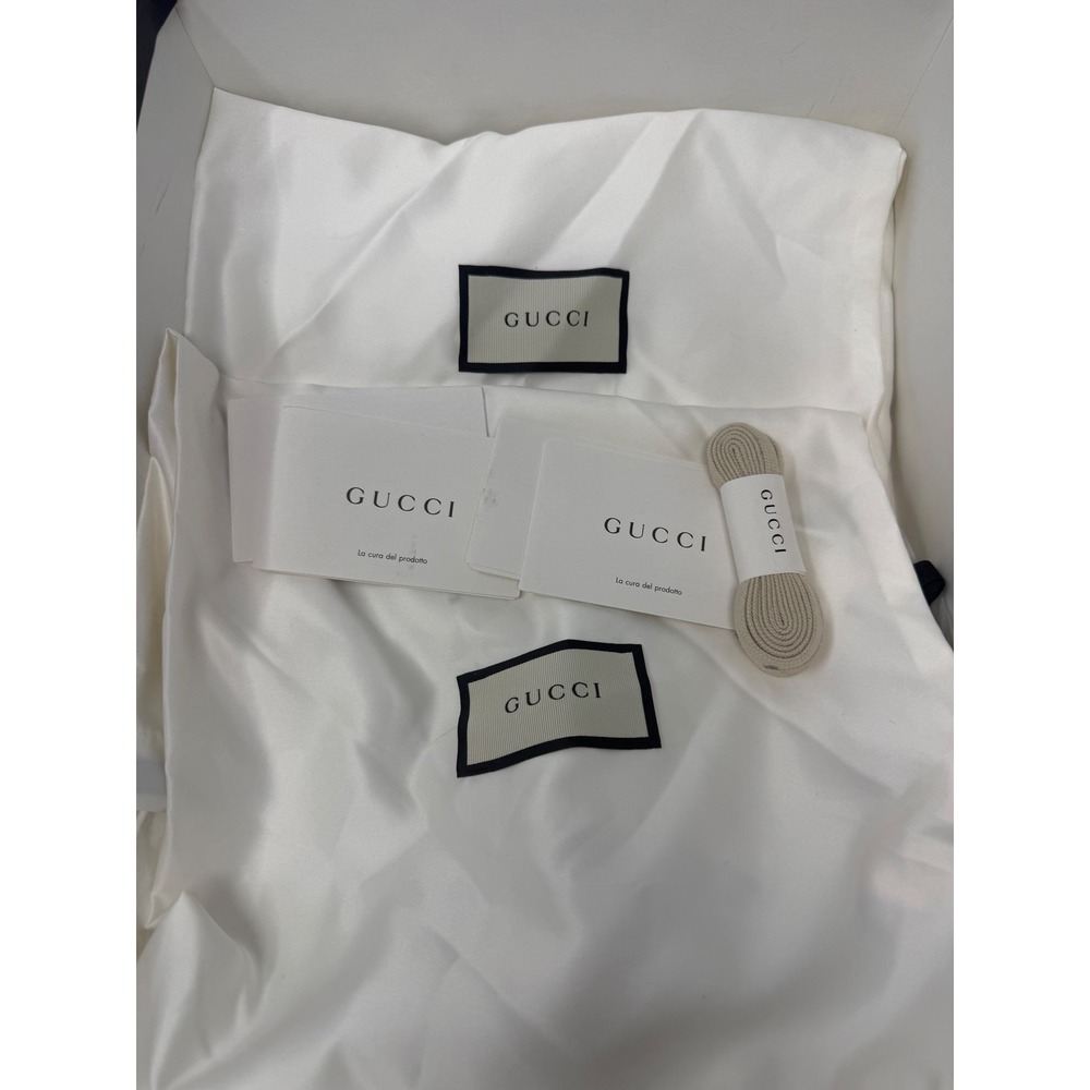 Gucci Rhyton Lips Leather Sneaker Size 10.5 US 9.5 Gucci - Picture 10 of 10